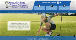 Desktop Screenshot of kyboneandjoint.com